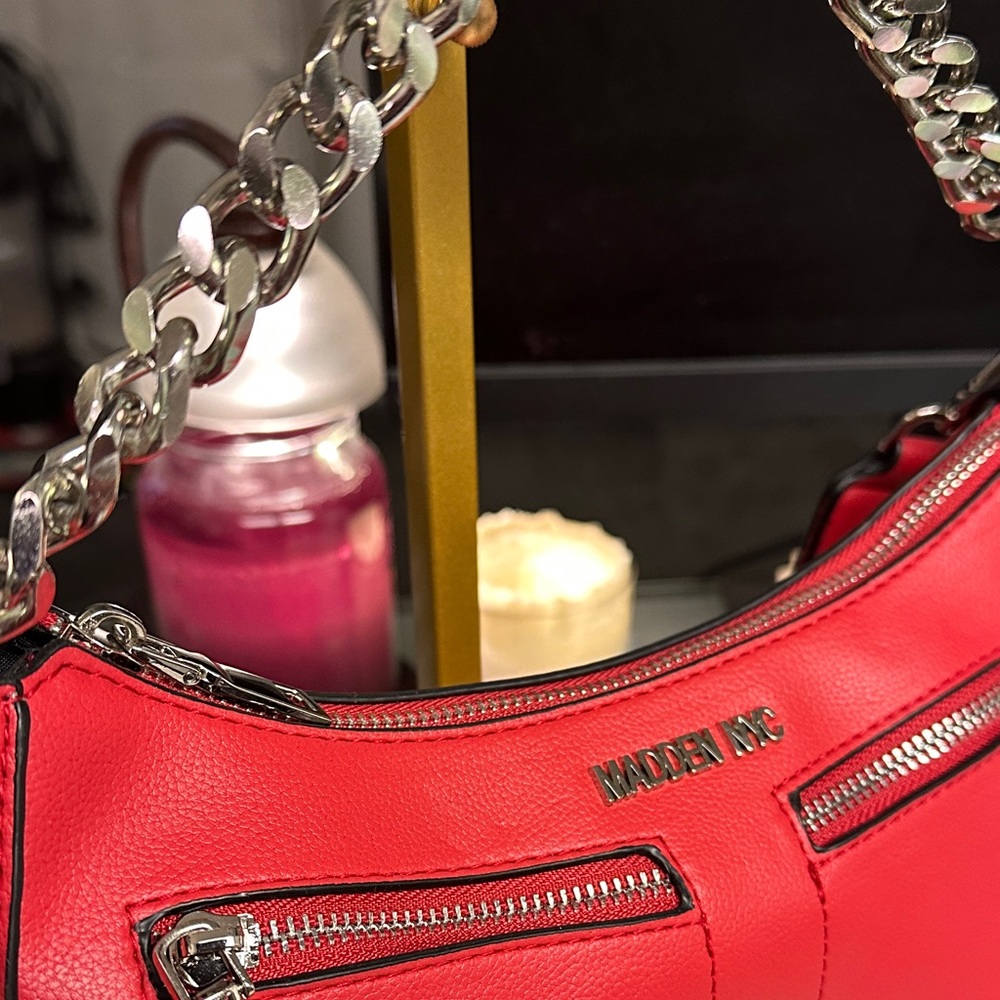 Madden NYC 2 pc set Red Women's Bag - Picture 2 of 7